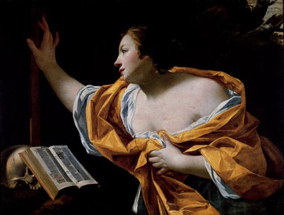 ペニテントマグダレン 作： Simon Vouet